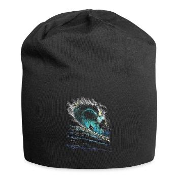 Surfeur - Bonnet en jersey - noir - Devant