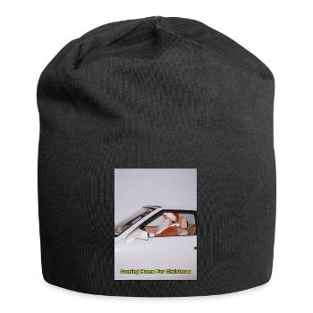 Christmas Santa vehicle appearance - Jersey Beanie - black - Front