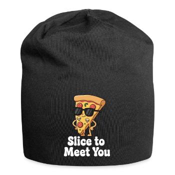 Slice to Meet You - Jersey-Beanie - Schwarz - Vorne