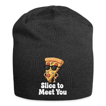 Slice pour vous rencontrer - Bonnet en jersey - charbon - Devant