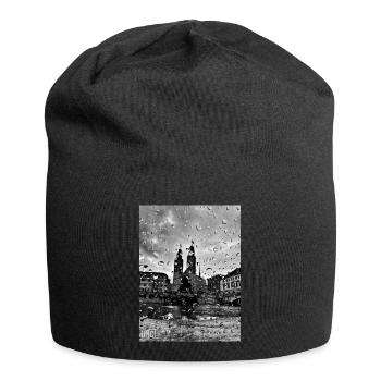 to oldtown Zurich - Jersey-Beanie - Schwarz - Vorne