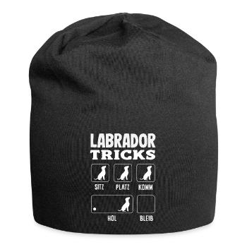 Astuces du Labrador - Bonnet en jersey - noir - Devant