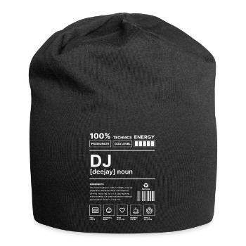Deejay Vibes - Jersey Beanie - black - Front