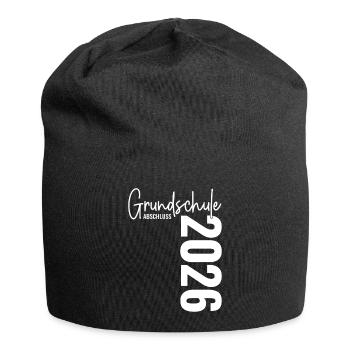 Remise des diplômes de l'école primaire 2026 - Bonnet en jersey - noir - Devant