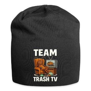 Team Trash TV - Bonnet en jersey - noir - Devant
