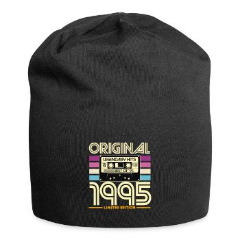 Originalausgabe 1995 Kassette Retro - Jersey-Beanie - Schwarz - Vorne