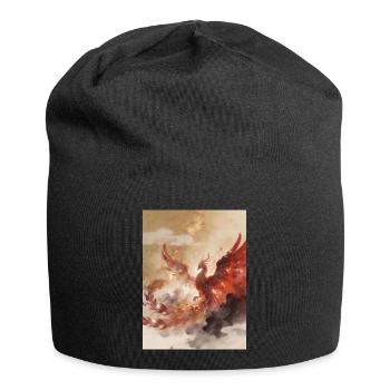  L'Apothéose du Phénix : Harmonie Cosmique - Bonnet en jersey - noir - Devant