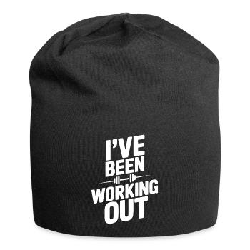 I've Been Working Out - Jersey Beanie - black - Front
