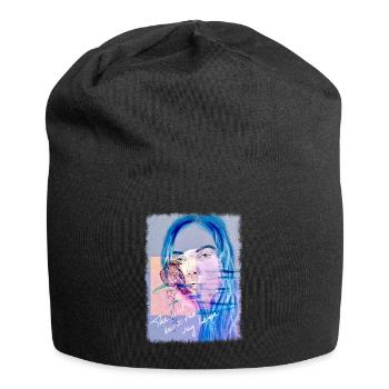 Soul Bird - Jersey Beanie - black - Front