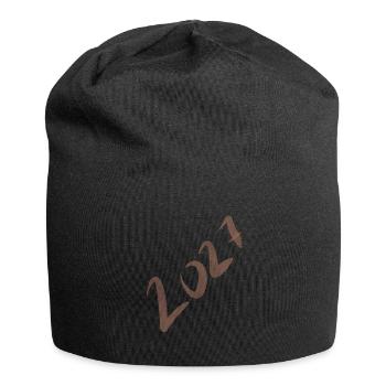 Brushed Annual Figures 2023 - Jersey Beanie - black - Front