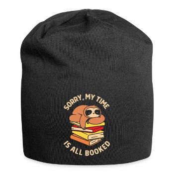 Sorry, My Time Is All Booked - Jersey Beanie - black - Front