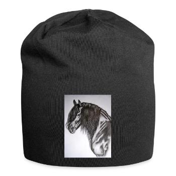 Friese Portrait - Jersey-Beanie - Schwarz - Vorne
