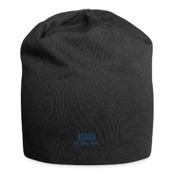 Acadia National Park Minimalistic Retro - Jersey Beanie - black - Front