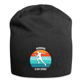 Floorball Unihockey Feldhockey Hallenhockey - Jersey-Beanie - Schwarz - Vorne
