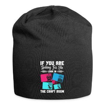 Card Maker Crafting Supplies Kits for Adults - Jersey Beanie - black - Front