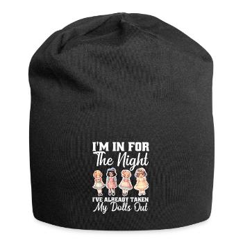 Doll Collector Plangonologist Doll Toys Doll Owner - Jersey Beanie - black - Front
