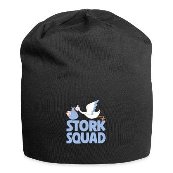 Stork Squad Labor & Delivery Nurse - Jersey-Beanie - Schwarz - Vorne