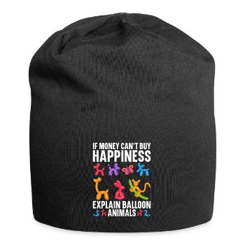 Ballon Twisting Pompe Ballon Twister Ballon - Bonnet en jersey - noir - Devant