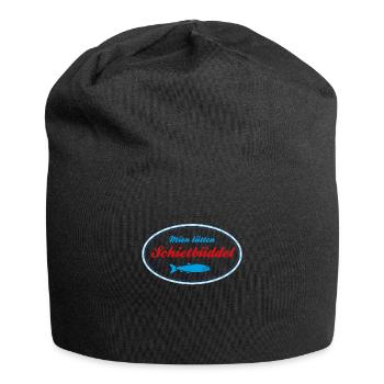Mien lütten Schietbüddel - Jersey-Beanie - Schwarz - Vorne