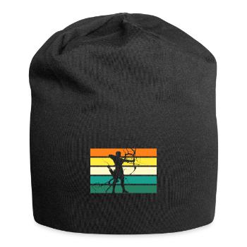 Archer Tir à l’arc - Bonnet en jersey - noir - Devant