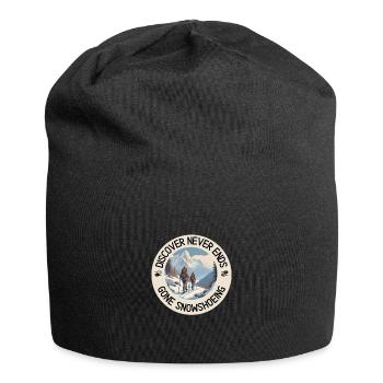 Gone Snowshoeing - Jersey-Beanie - Schwarz - Vorne