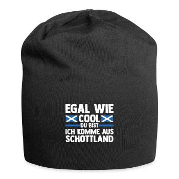 Scots Scottish Scotland - Jersey Beanie - black - Front
