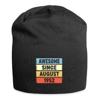 Awesome Since August 1952 70e anniversaire - Bonnet en jersey - noir - Devant
