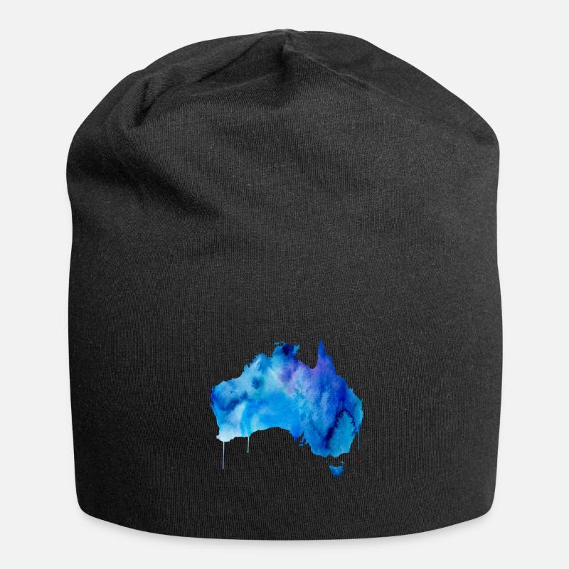 Australia - Jersey Beanie - black
