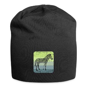 zèbre - Bonnet en jersey - noir - Devant