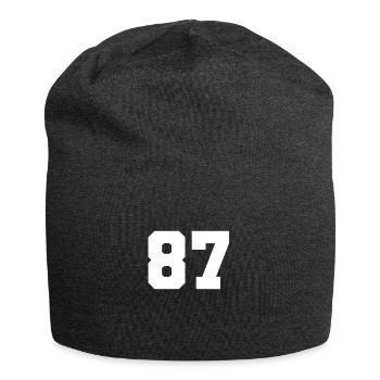 Team 87 - Jersey Beanie - charcoal grey - Front