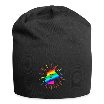 love is love unicorn - Jersey-Beanie - Schwarz - Vorne