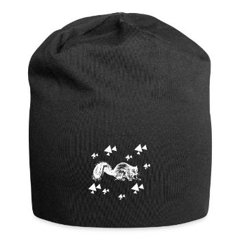 Squirrel - rodent - Jersey Beanie - black - Front