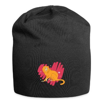 Singe Tamarin - Bonnet en jersey - noir - Devant