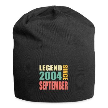 19th Birthday September Vintage 2004 Vintage - Jersey Beanie - black - Front