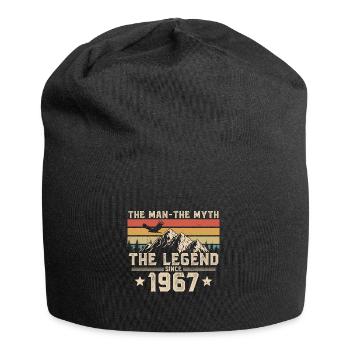 1967 Vintage né homme mythe, légende - Bonnet en jersey - noir - Devant