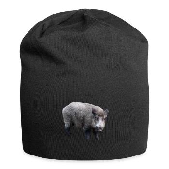 Wild boar - Jersey Beanie - black - Front