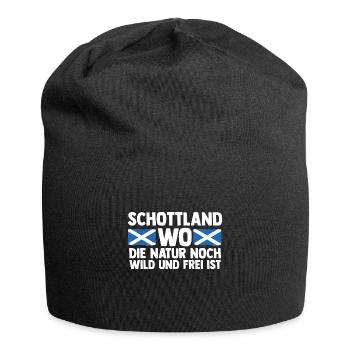 Ecossais Ecosse Ecosse Ecosse - Bonnet en jersey - noir - Devant