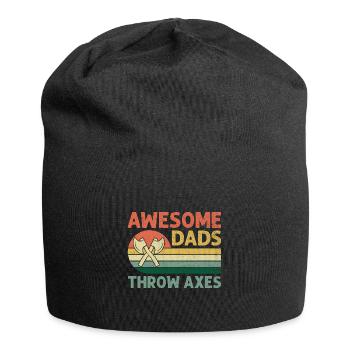 Awesome Dads Throw Axes Hache Throwing Hachette - Bonnet en jersey - noir - Devant