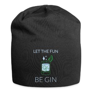 Que le plaisir soit Gin II - Bonnet en jersey - noir - Devant