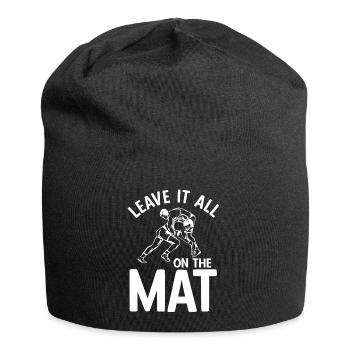 Grappling Martial Arts Wrestling - Jersey-Beanie - Schwarz - Vorne