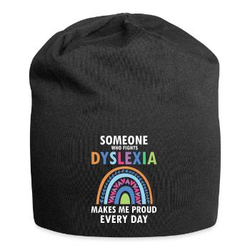 Dyslexia Teacher for Legathenia Therapists - Jersey Beanie - black - Front