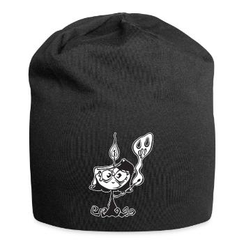 bougie Vampire - Bonnet en jersey - noir - Devant