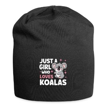 Koala Koala Koala Ours Koala Animal - Bonnet en jersey - noir - Devant