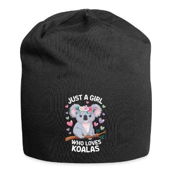 Koala Koala Koala Ours Koala Animal - Bonnet en jersey - noir - Devant