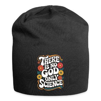 Atheismus Atheist Anti-Religion Agnostiker - Jersey-Beanie - Schwarz - Vorne