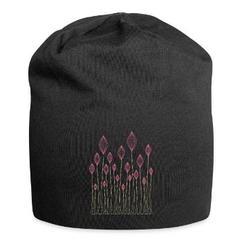 Plantes décoratives - Bonnet en jersey - noir - Devant
