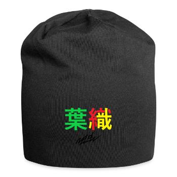 Kanji Bunt - Jersey-Beanie - Schwarz - Vorne