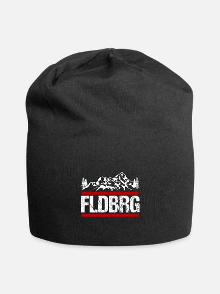 Feldberg Schwarzwald Wanderung Geschenk - Jersey-Beanie - Schwarz