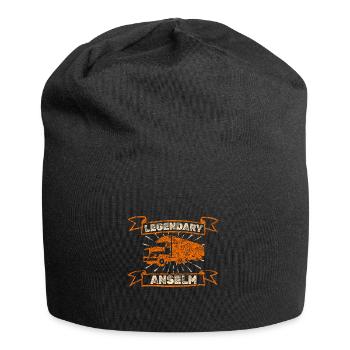 Trucker Anselm - Jersey Beanie - black - Front