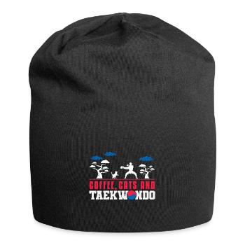 TKD Korean Martial Arts Tae Kwon - Jersey-Beanie - Schwarz - Vorne